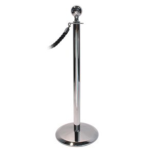 Lawrence® Sphere Post and Rope Barrier