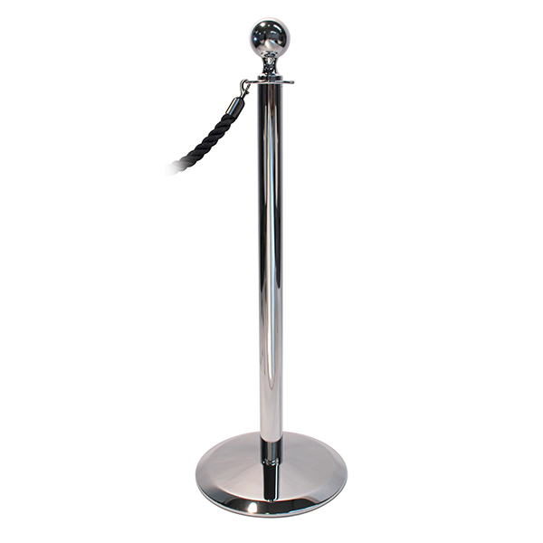 Lawrence® Sphere Post and Rope Barrier