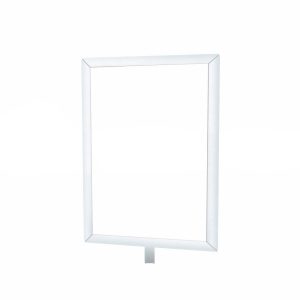 Lawrence® Sign Holder for Post and Rope Barrier