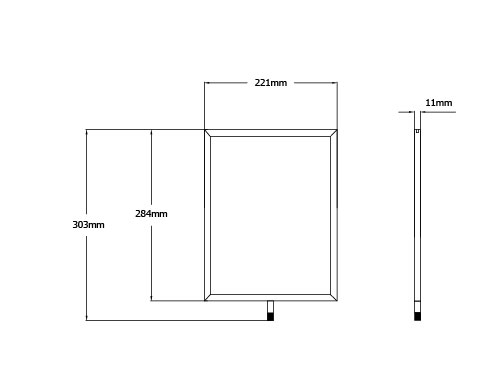 Lawrence Sign Holder for Post and Rope Barrier