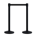 Queueway® Poteaux de guidage à sangle rétractable Set de 2 pièces