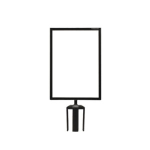 Tensabarrier® Sign Holder for Retractable Barrier A4 Portrait, Available in Landscape and Portait in A3 Or A4, TB-SHA3L-33S, Queueway, Tensator.