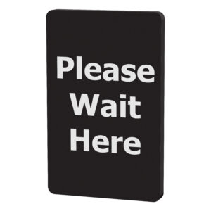 Tensabarrier® Pre-Printed Signs For Frames