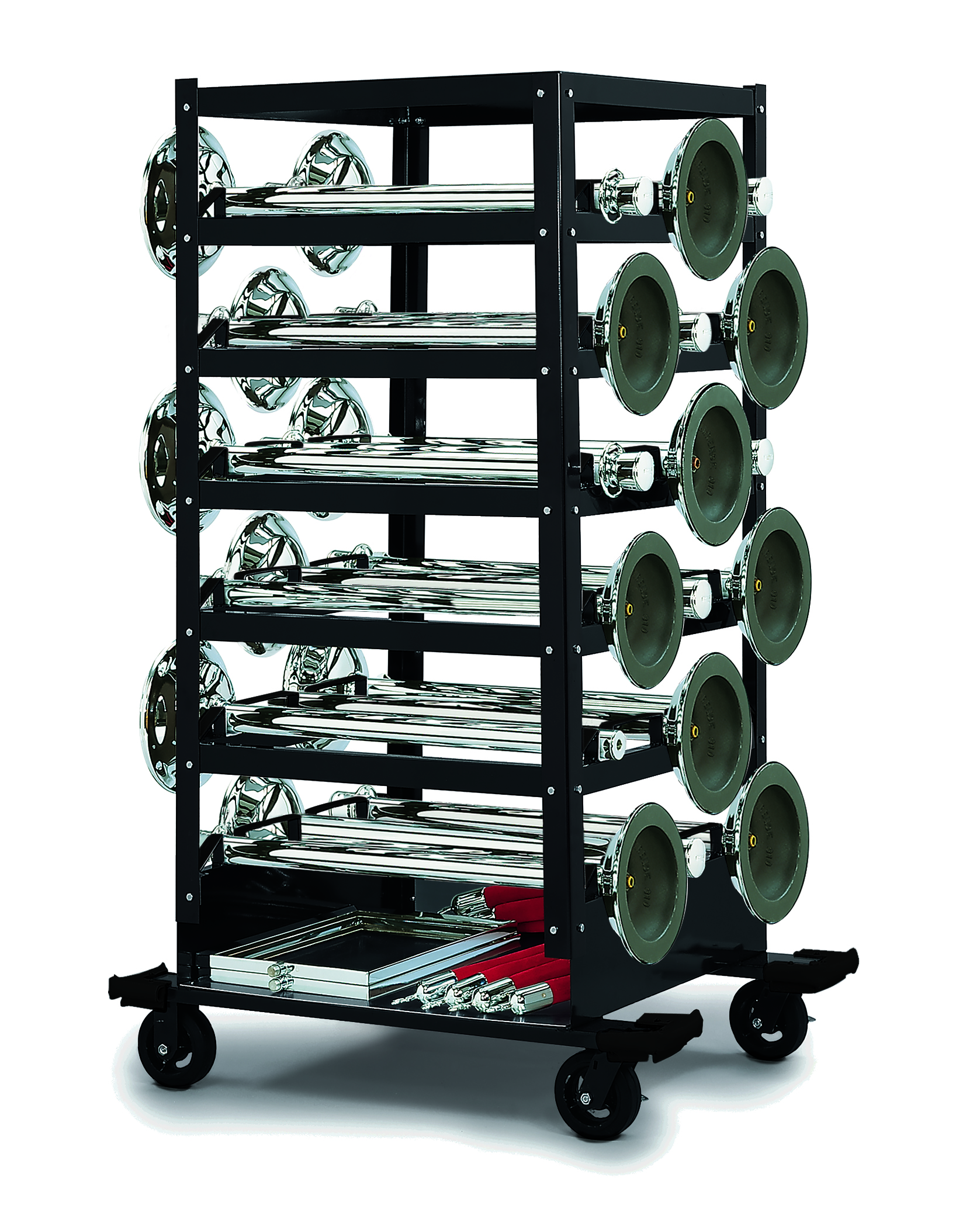 Deluxe Post Storage Cart