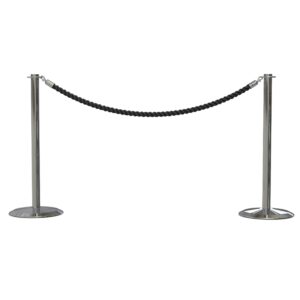 Lawrence® Contemporary Post & Rope Stanchion Twin Pack