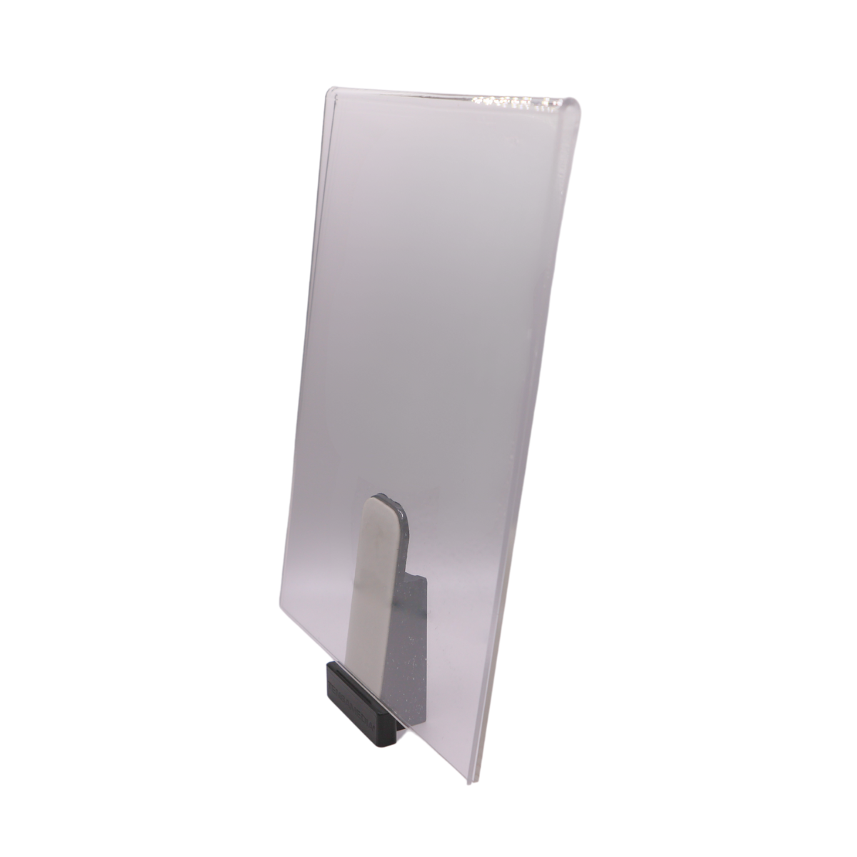 An A5 Acrylic Sign Holder